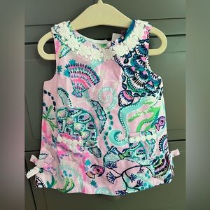 NWT Size 6-12 Month Lilly Pulizter Dress with matching bloomers!